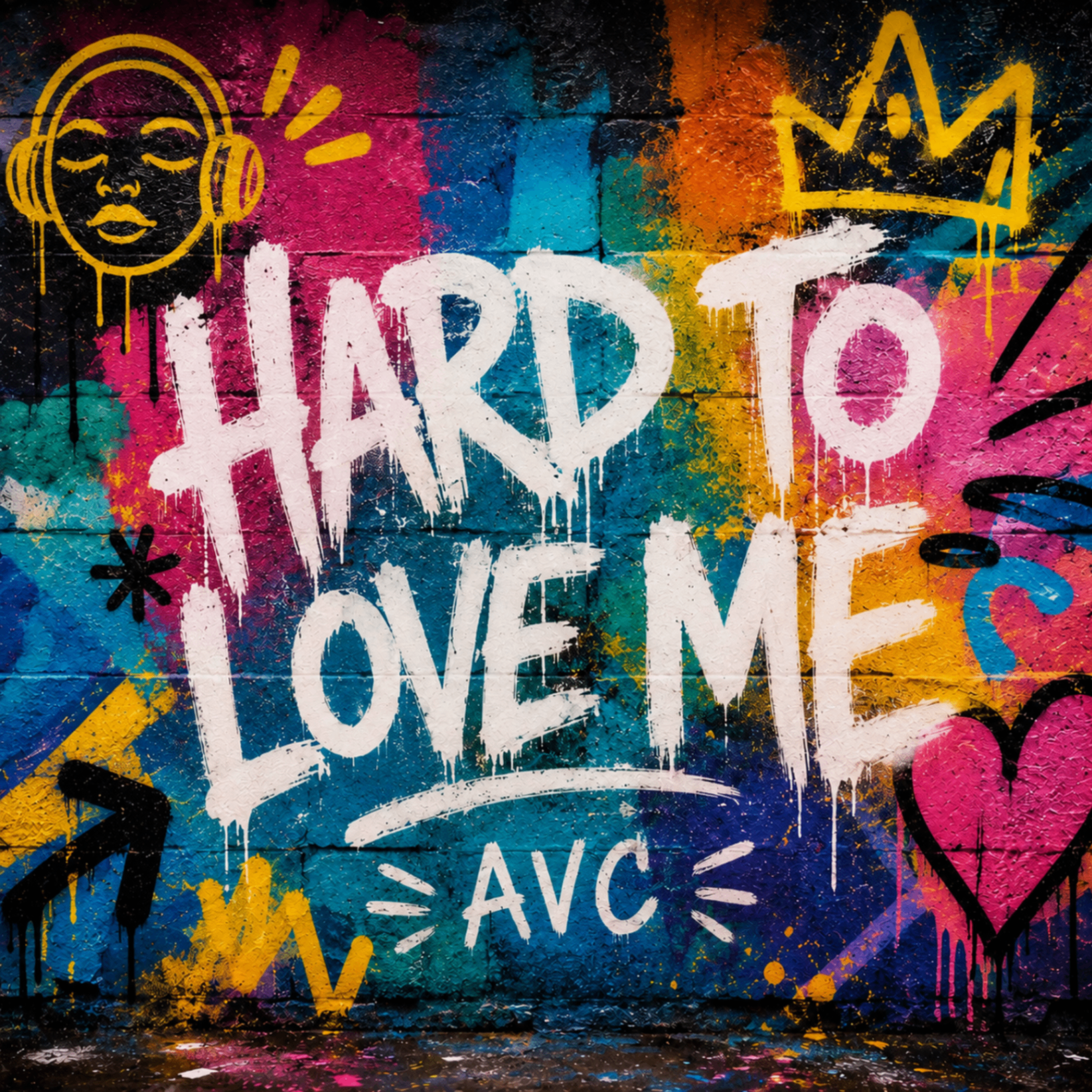 Hard to Love Me by AVC cover artwork